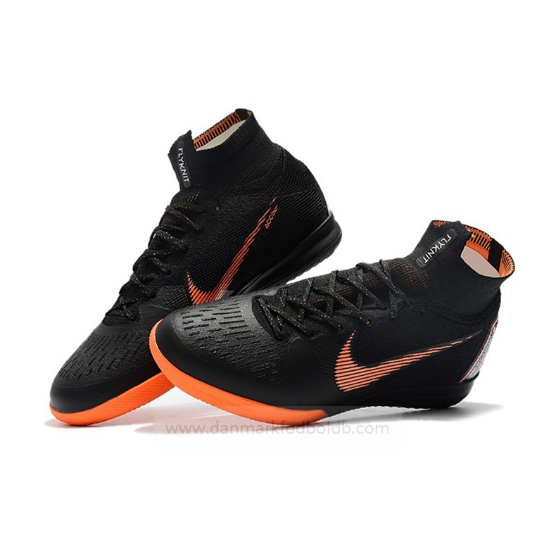 Nike Mercurial Superflyx VI Elite IC Damer – Sort Orange